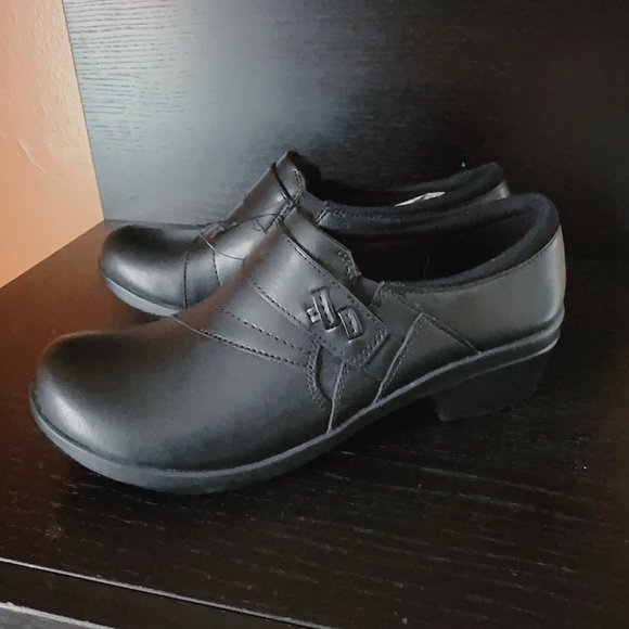 Clark’s collection ULTIMATE comfort ANGIE PEARL BLACK LEATHER Upper CUIR NOIR - Picture 12 of 16